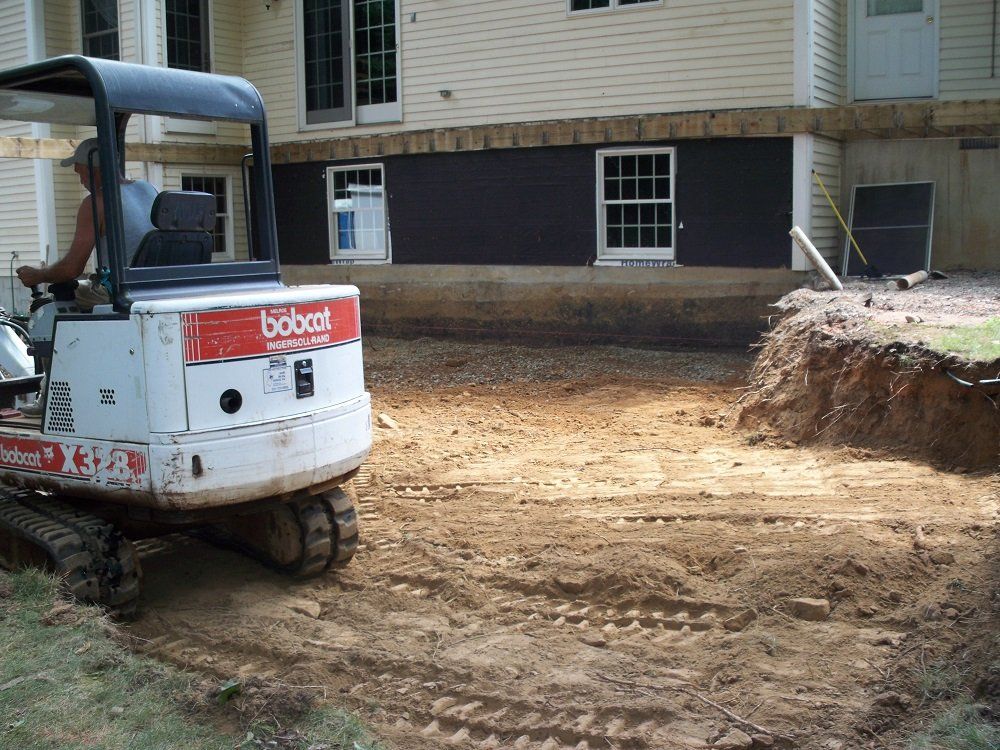 clearing to begin work - residential masonry contractor in Middletown, NJ