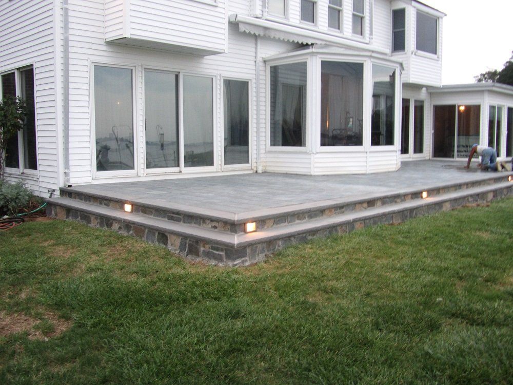 Stone Patio Remodel - Masonry contractor in Middletown, NJ