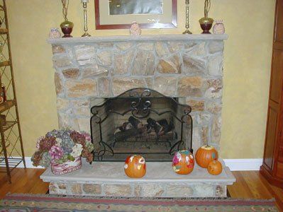 stone fireplace - stone masonry in Middletown, NJ