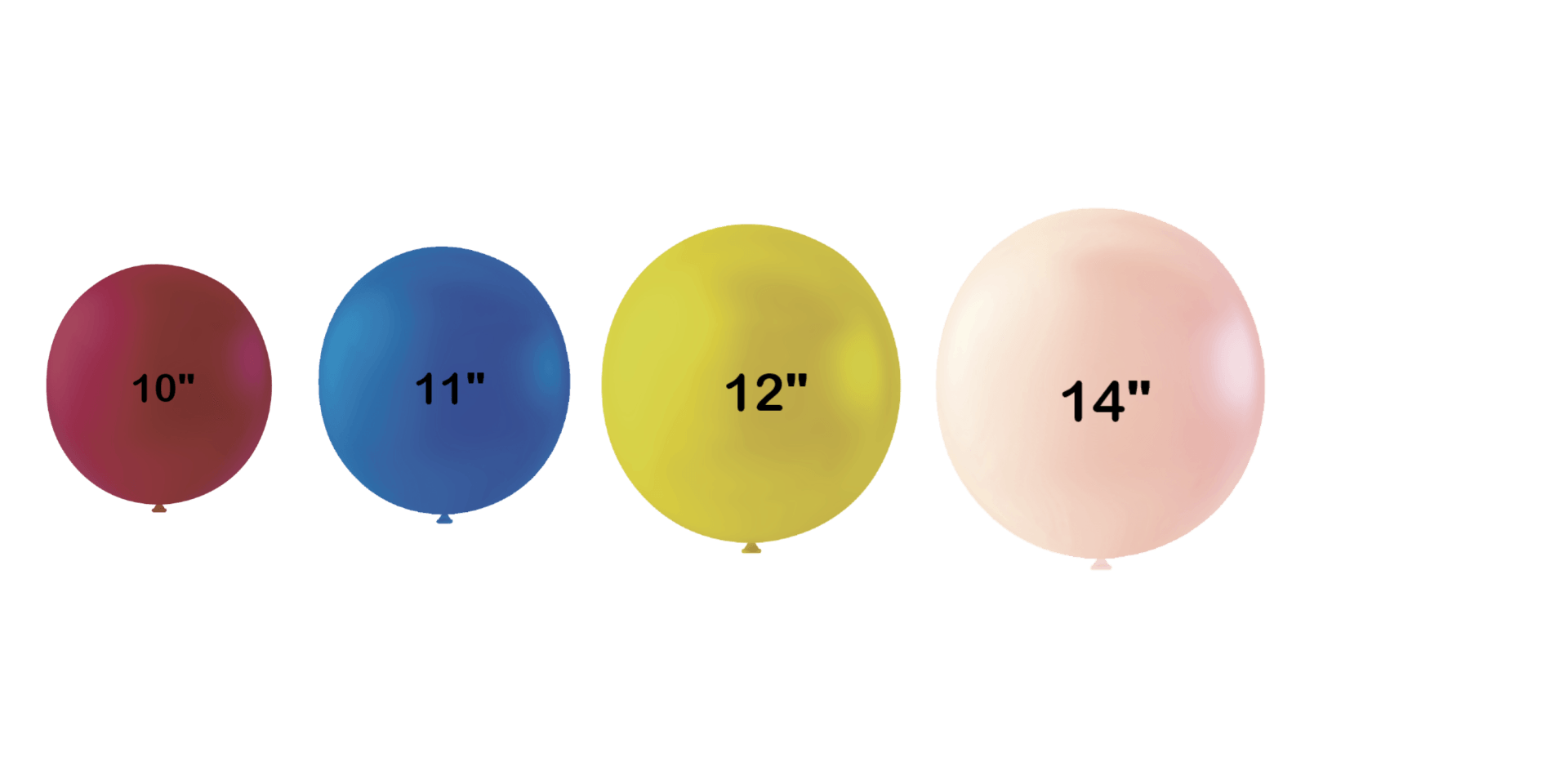 Balloon Sizes