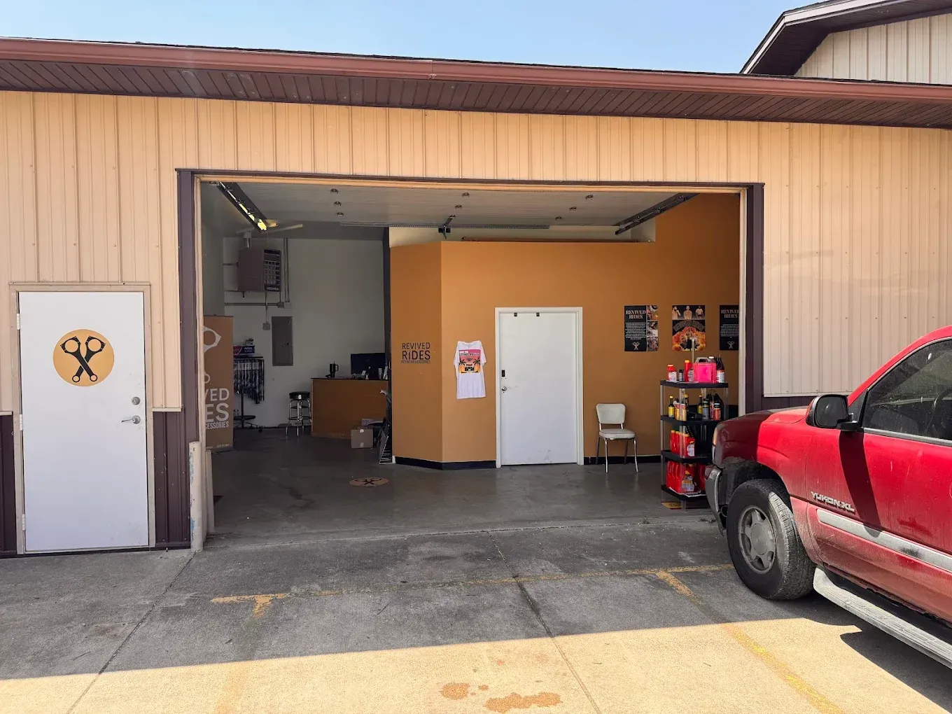 Front of Garage | Revived Rides