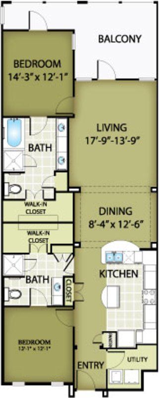 The Louis Floor Plan