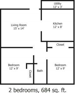 Jefferson-West-2BR-Floorplan-684-SF