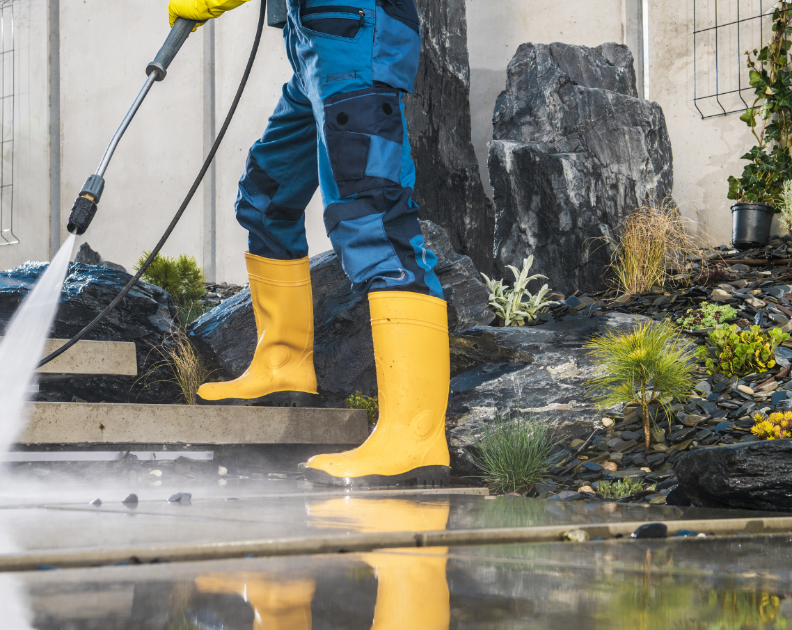 business pressure washing