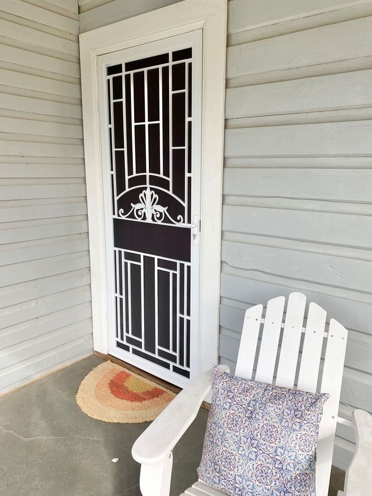 Cast Aluminum Security Door