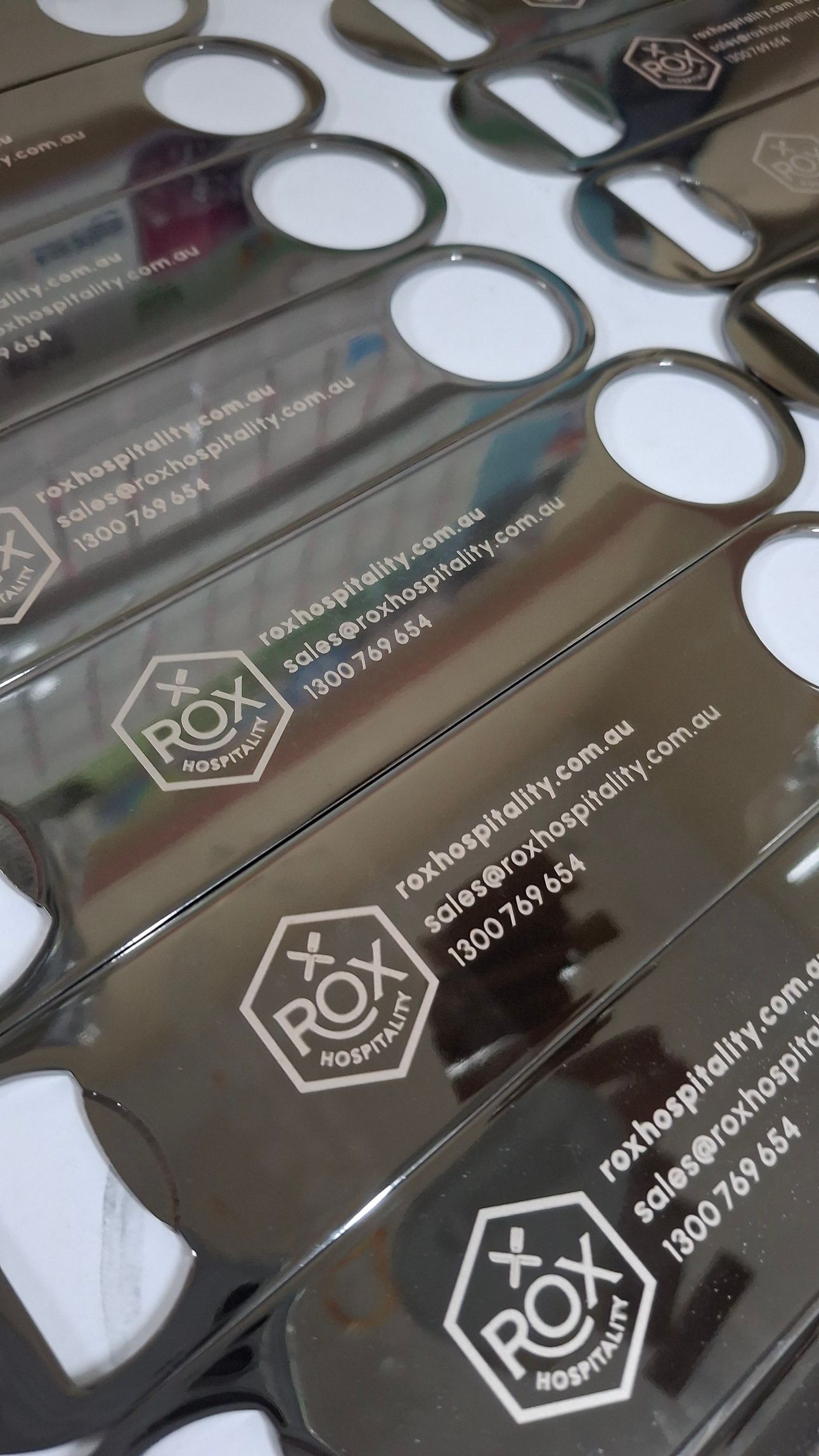 ROX Hospitality Bottle Openers  — NMTG Engraving in Wollongong, NSW