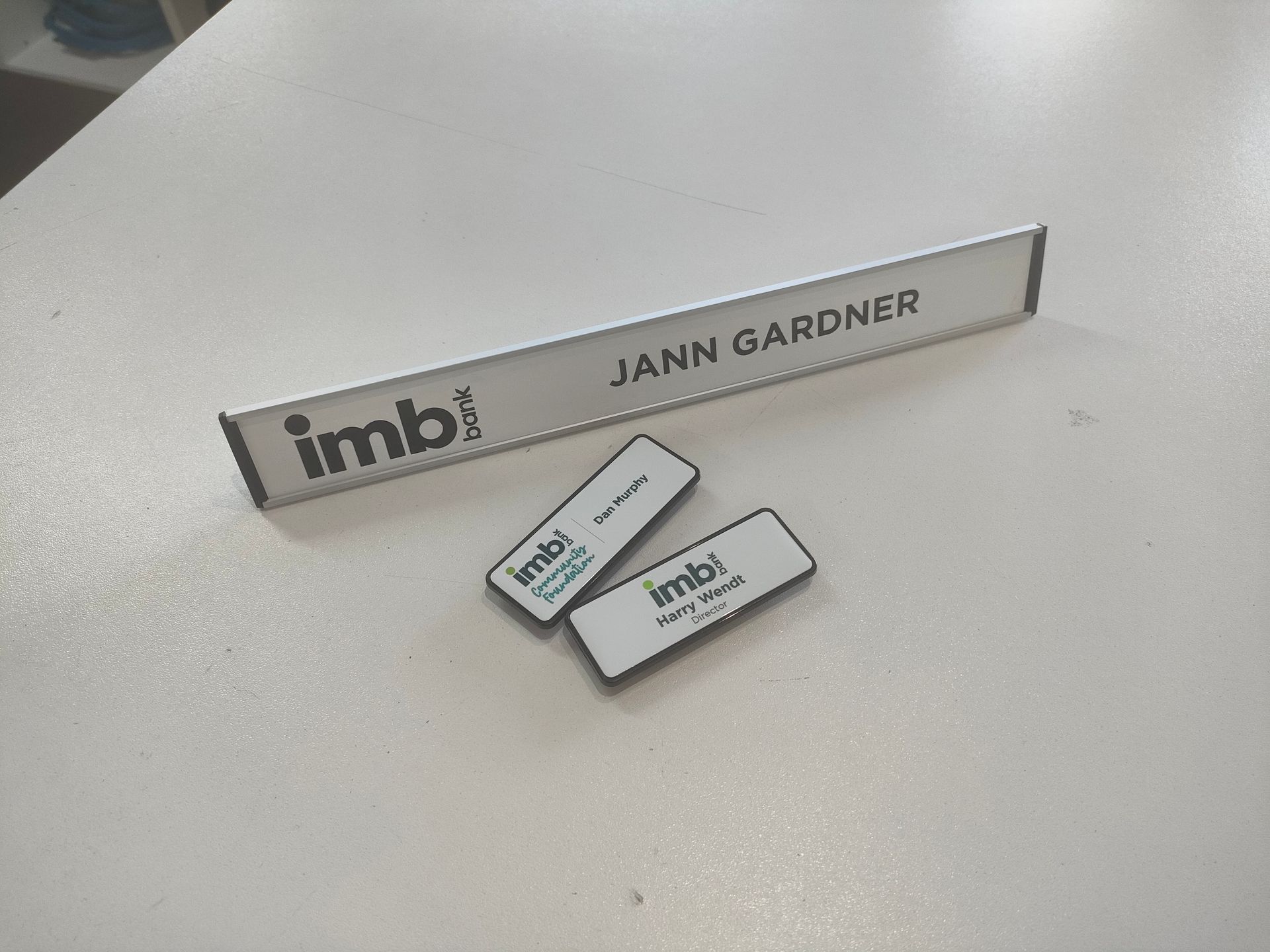 Imb Engraved Name Badges — NMTG Engraving in Wollongong, NSW