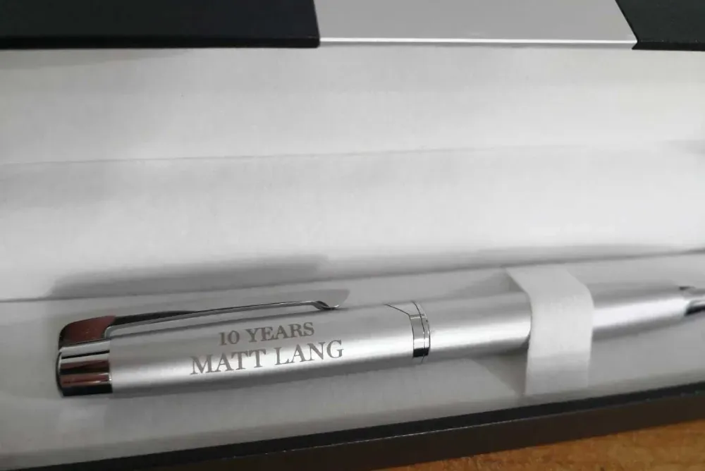 Two Plaques One of Which Says Winner on It — NMTG Engraving in Wollongong, NSW