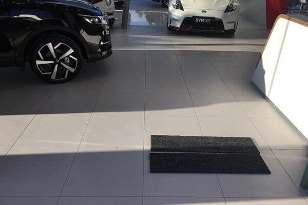 Car Show Flooring — Wall And Floor Tiling in Central Coast, NSW