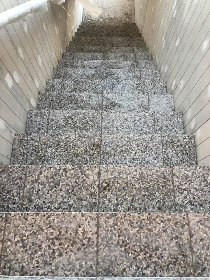 Stairways Tile Flooring — Wall And Floor Tiling in Central Coast, NSW