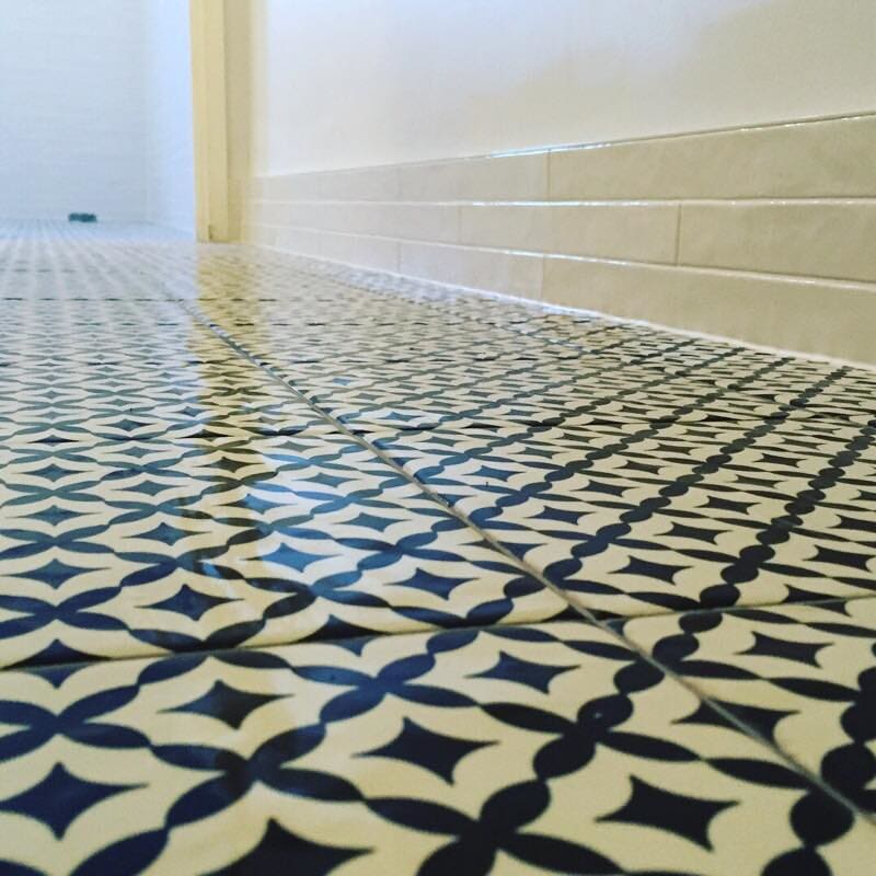 Black Theme Tile Installed — Wall And Floor Tiling in Central Coast, NSW