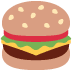Hamburger with a sesame seed bun, red tomato, lettuce, cheese, and a burger patty.