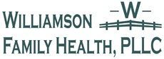 Williamson Family Health, PLLC logo with the letter "W" over a fence.