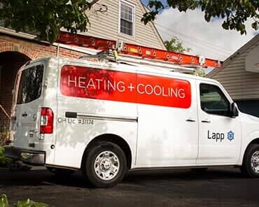 Service Truck — Air Conditioning in Mount Vernon, OH