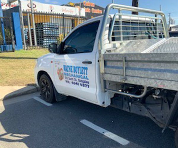 Service Truck — Wayne Boylett Mechanical in Cairns QLD