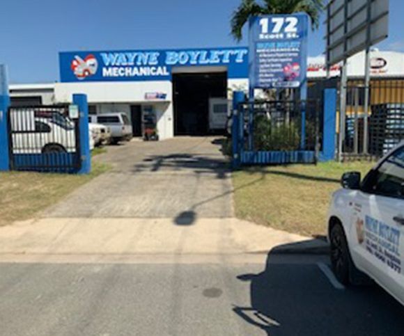 Shop Entrance — Wayne Boylett Mechanical in Cairns QLD