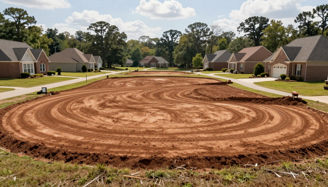 Cleared Vacant Lot in Georgia