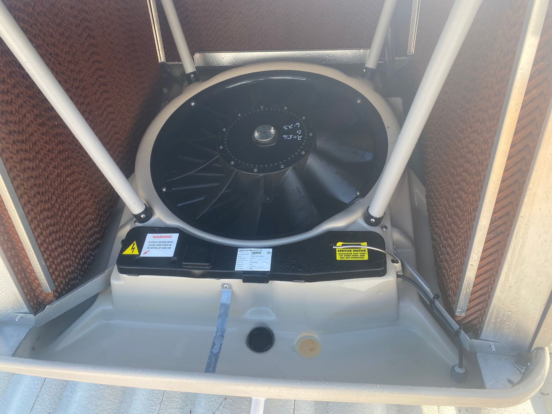 Service of Evaporative Cooler