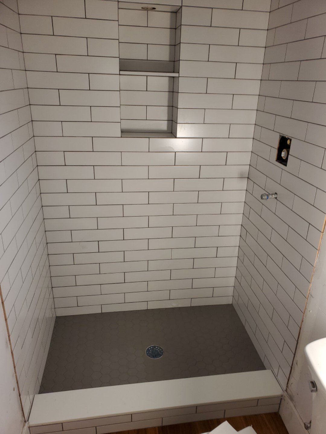 Shower area — San Francisco, CA — LG Stone Wall Tile Co