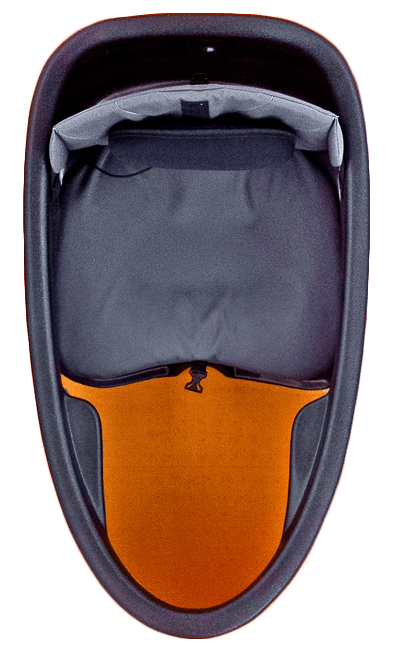 Swift Deluxe Highback Outfitting with thigh grips