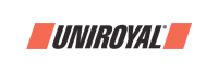 A logo for uniroyal is shown on a white background.