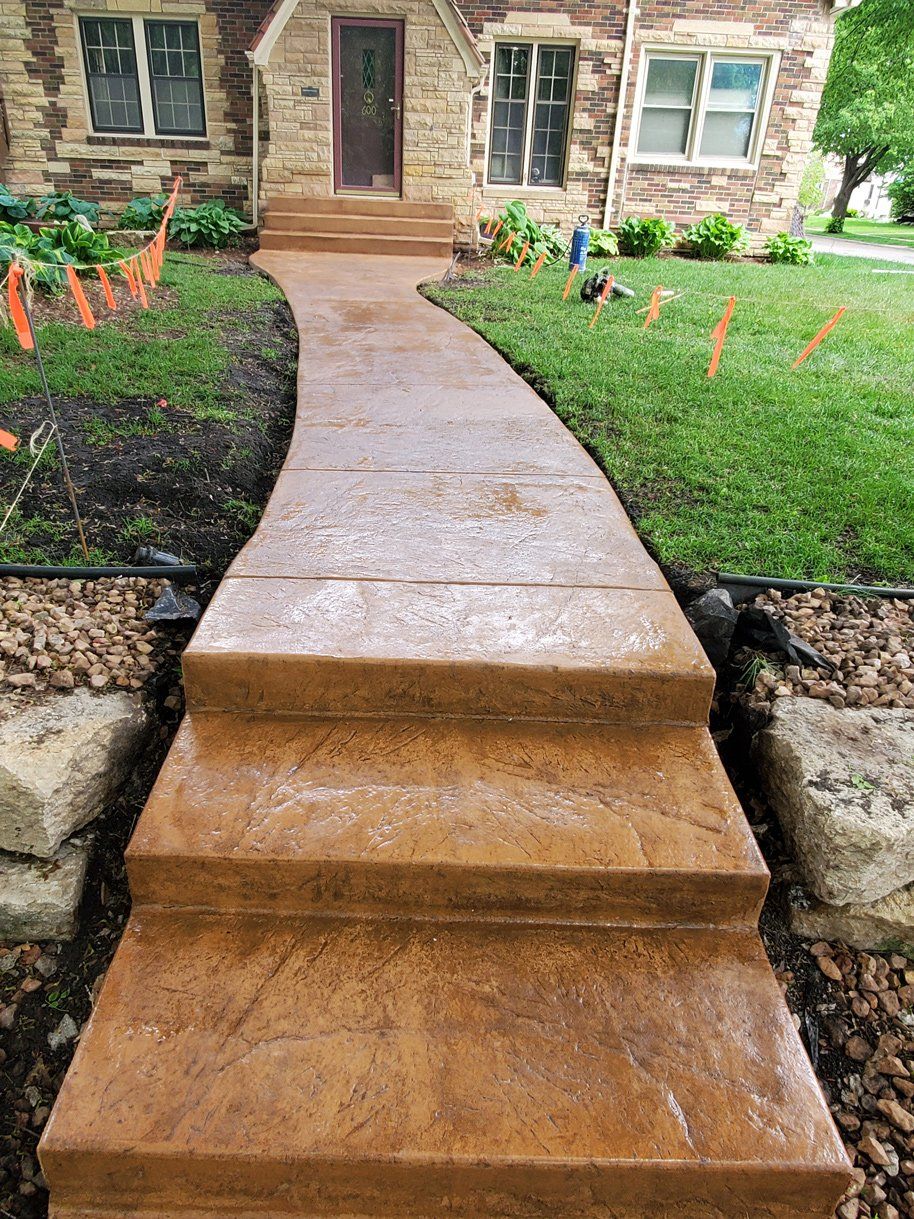 Gray Shed with Stepping Stones — St Paul, MN — Joseph Construction of St. Paul, Inc
