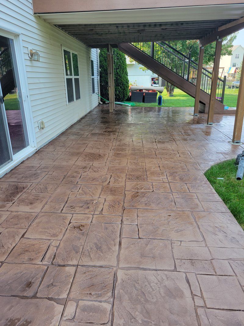 Garden with Patio and Decking Area — St Paul, MN — Joseph Construction of St. Paul, Inc