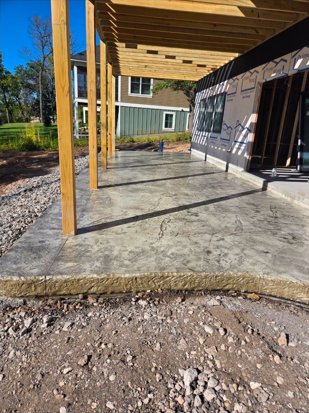 Garden with Patio and Decking Area — St Paul, MN — Joseph Construction of St. Paul, Inc