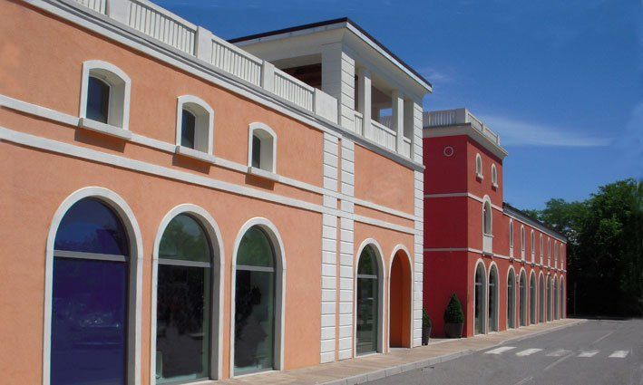 rendering di alcune palazzine ad uso civile e commerciale