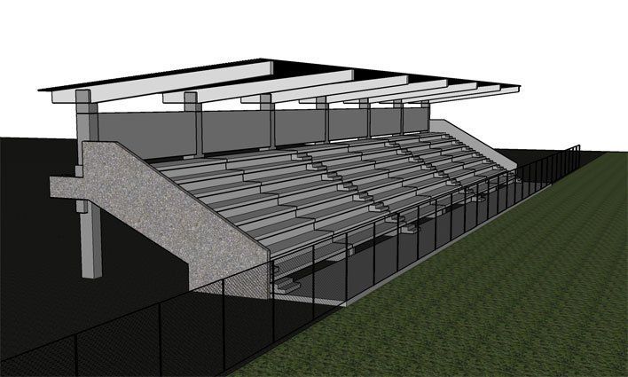 rendering di alcune tribune