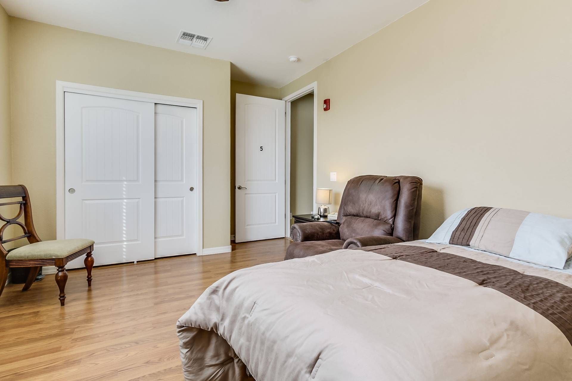 Hospice Care Bedroom Setup