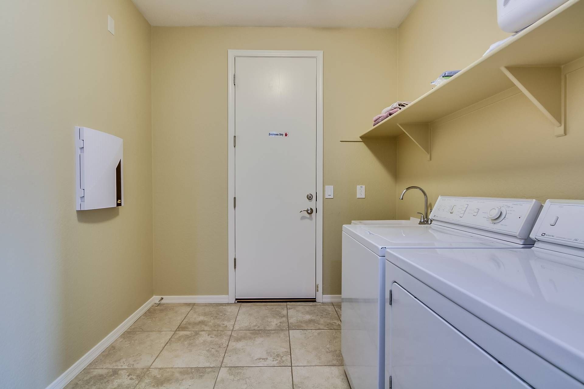 Hospice Care Laundry Area