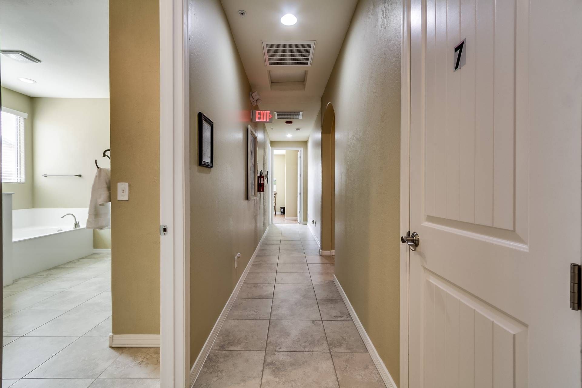Hospice Care Hallway