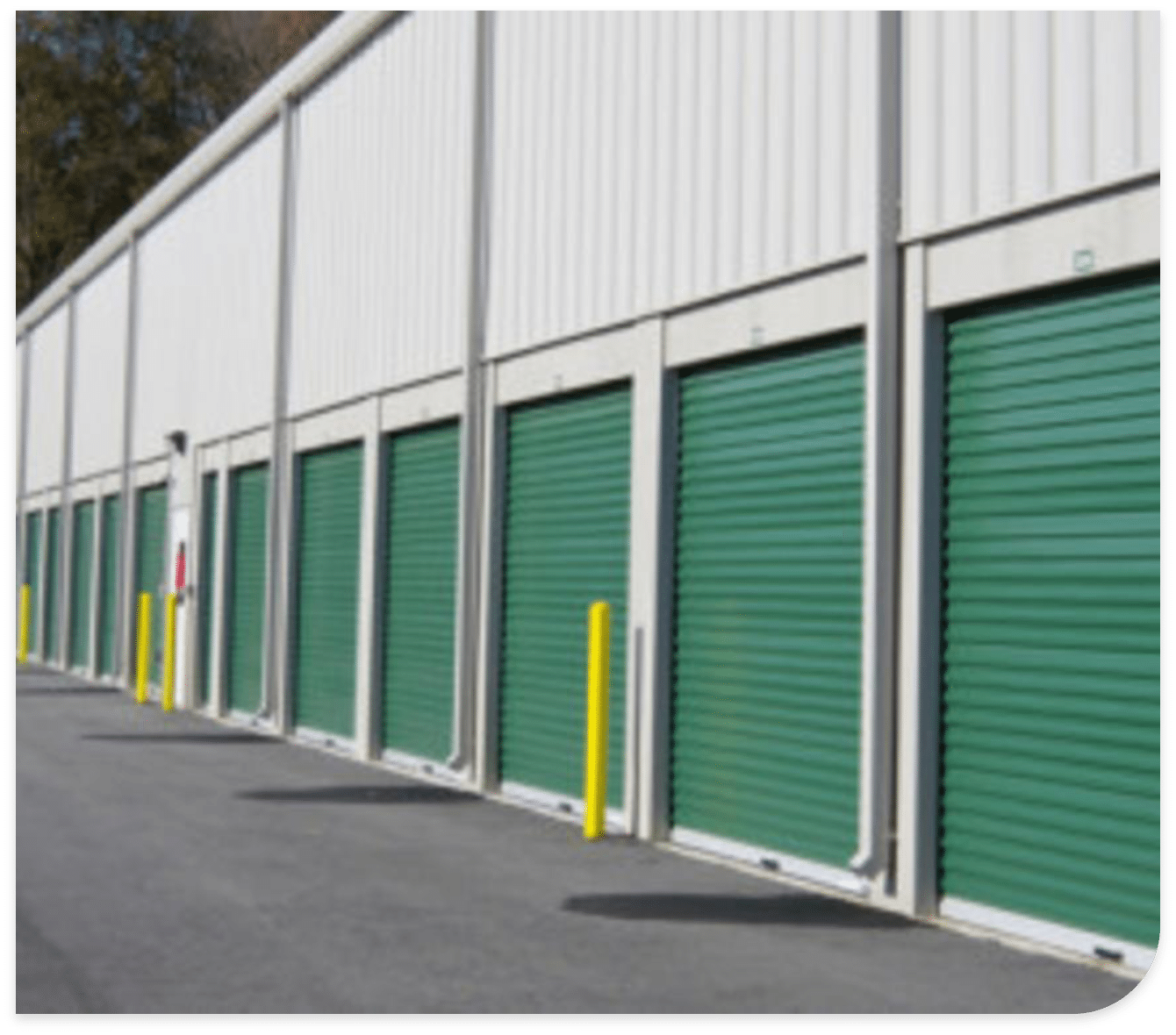 Commercial garage roll up doors