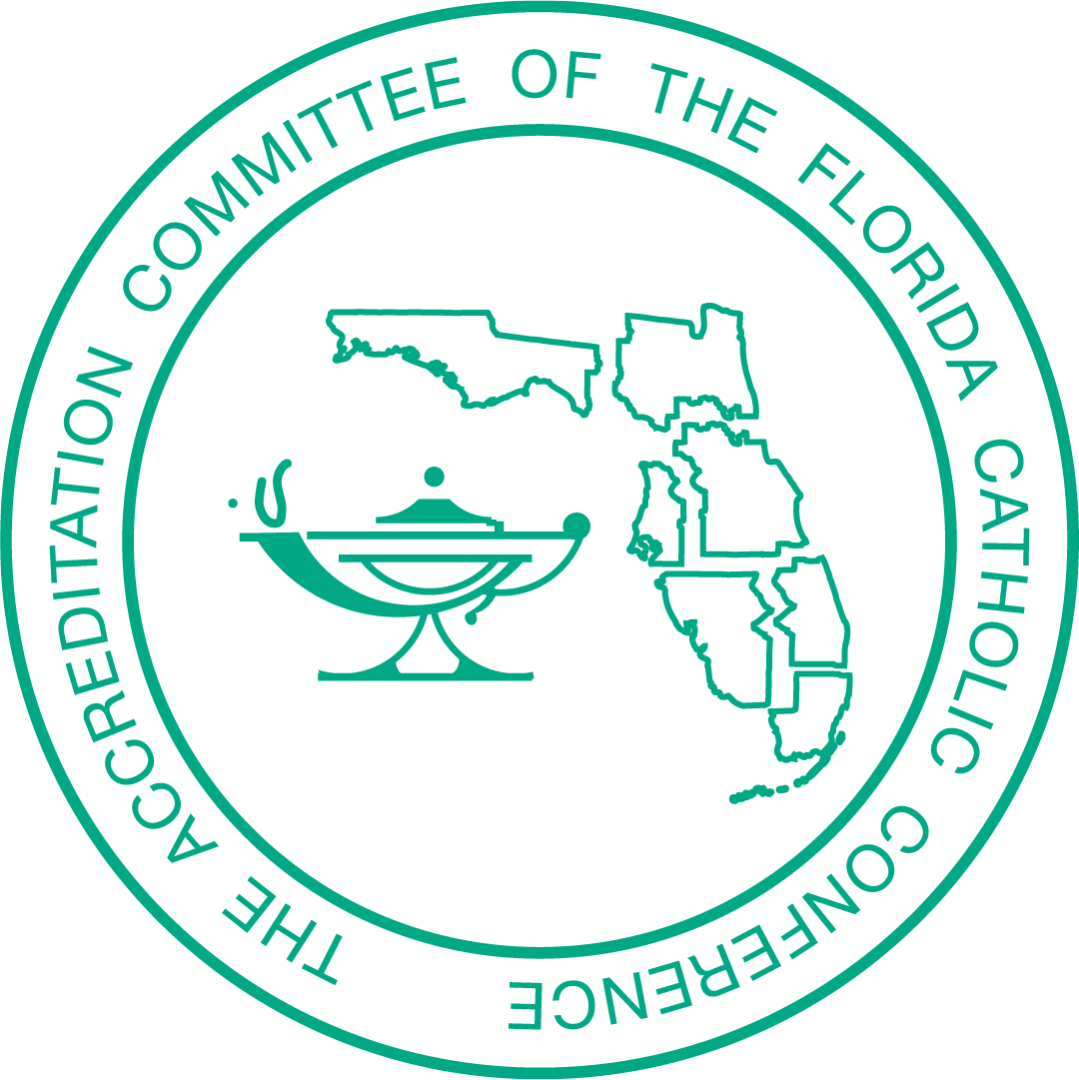 the logo for the committee of the florida catholic conference