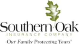 The state auto insurance companies logo is blue and white