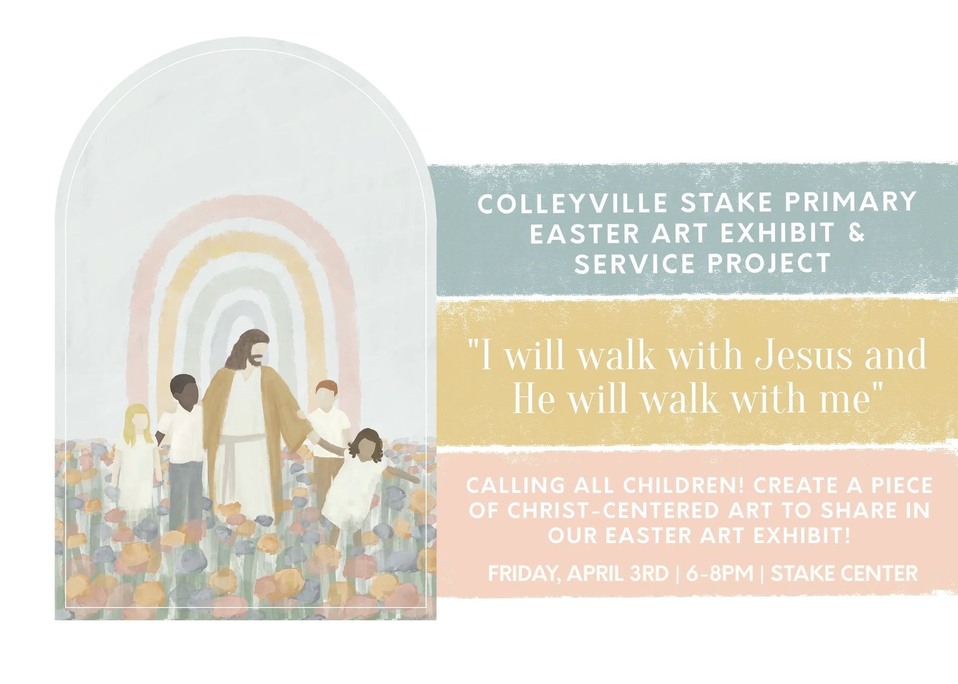 Children's Easter Art Showcase