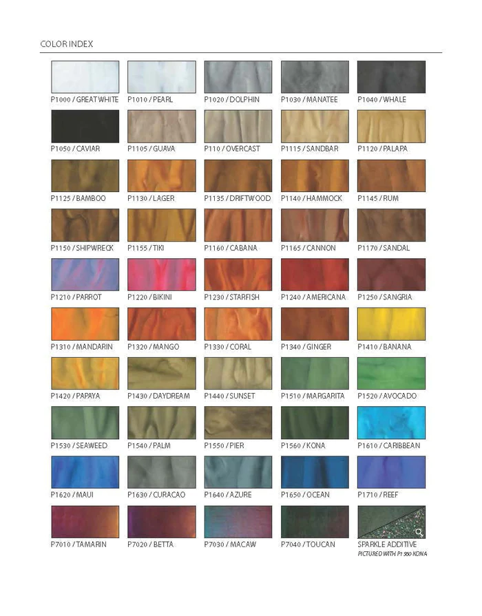 Epoxy Floors Of Sarasota | Color Charts | View More