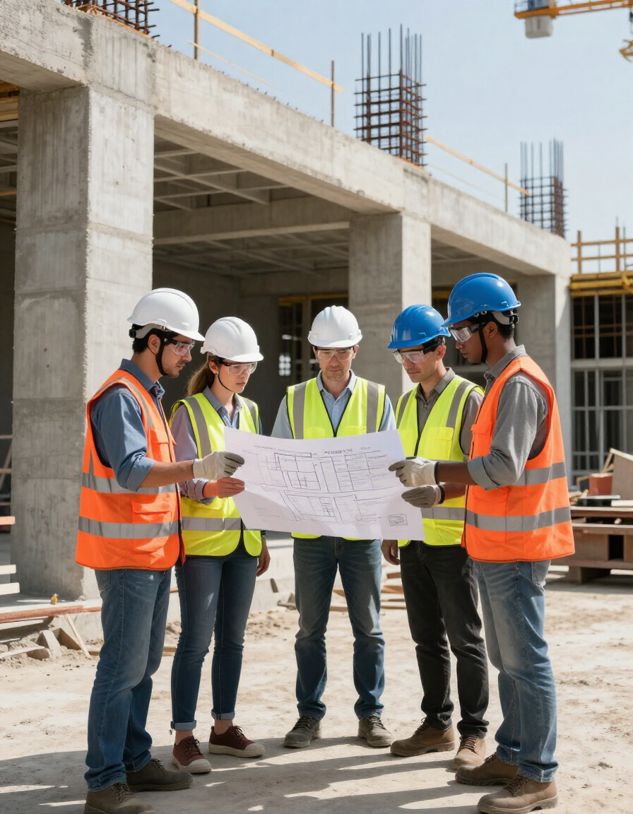 Equipo de supervisión directa de H2B Construcciones