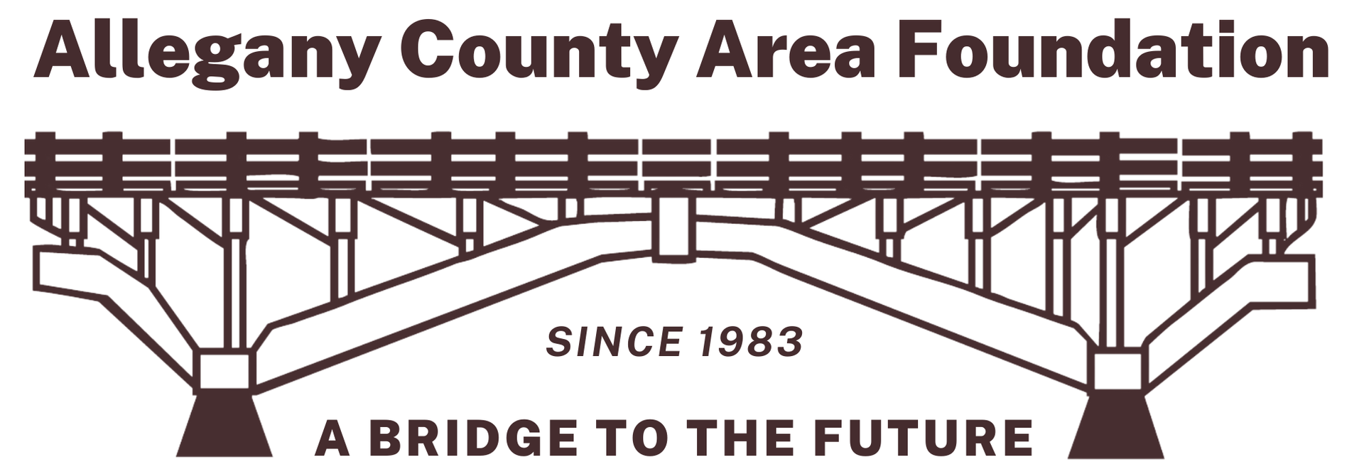 Allegany County Area Foundation: A Bridge to the Future Since 1983 logo
