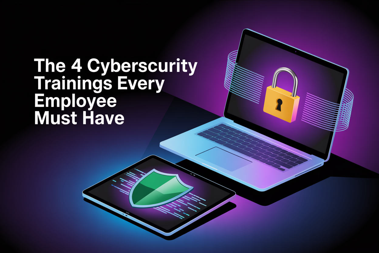 Must-have cybersecurity training every employee needs for IT security compliance and threat prevention.