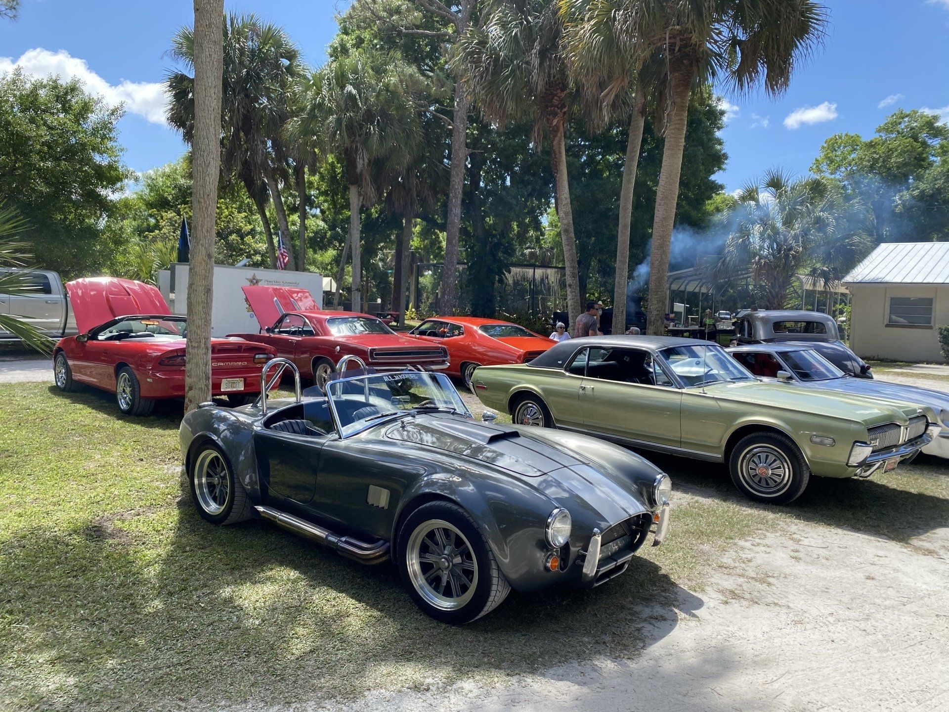 vintage cars on TCWC property