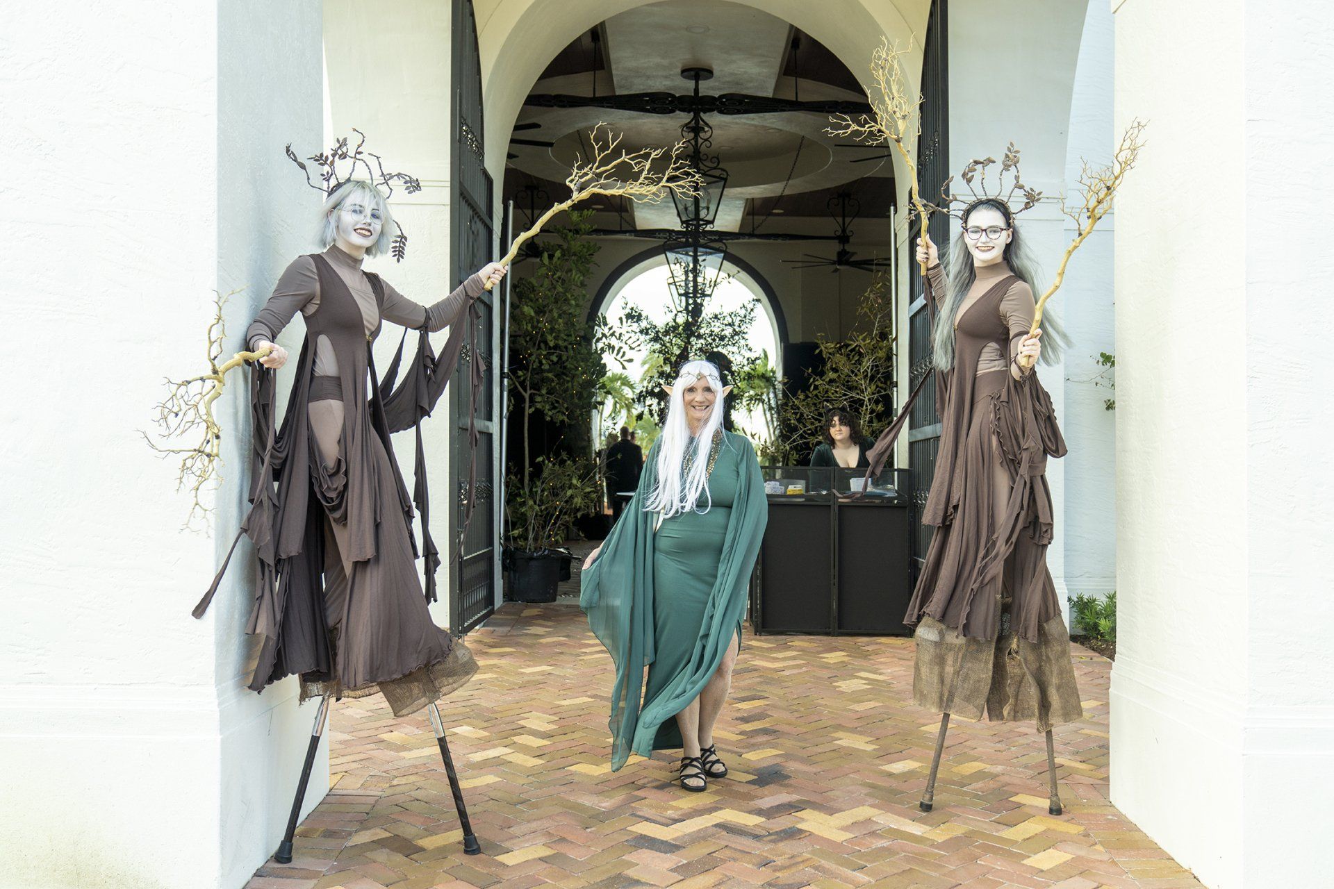 director with performers