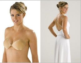 Strapless backless adhesive bras from Abracadabra for weddings & any occasion. Endorsed by fashion editors & former Miss World & Miss International. The celebrity secret. Endorsed by Kate Hudson. 