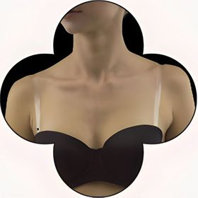 Clear bra straps reusable by Abracadabra