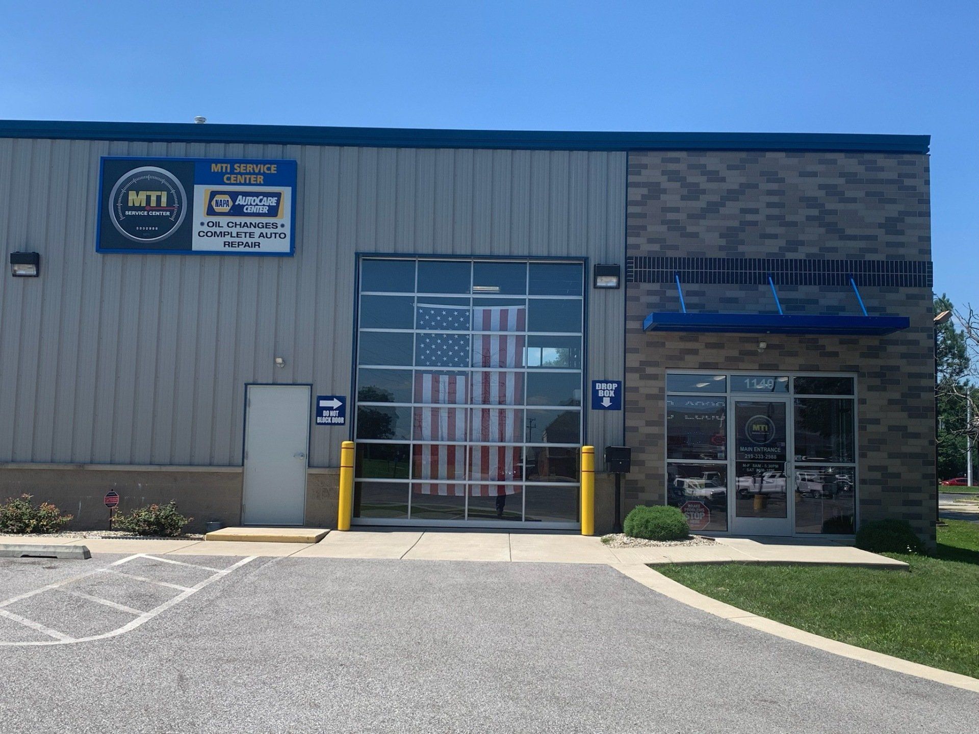 MTI Service Centers in Valparaiso, Chesterton, Crown Point, Michigan City, and Winfield, IN