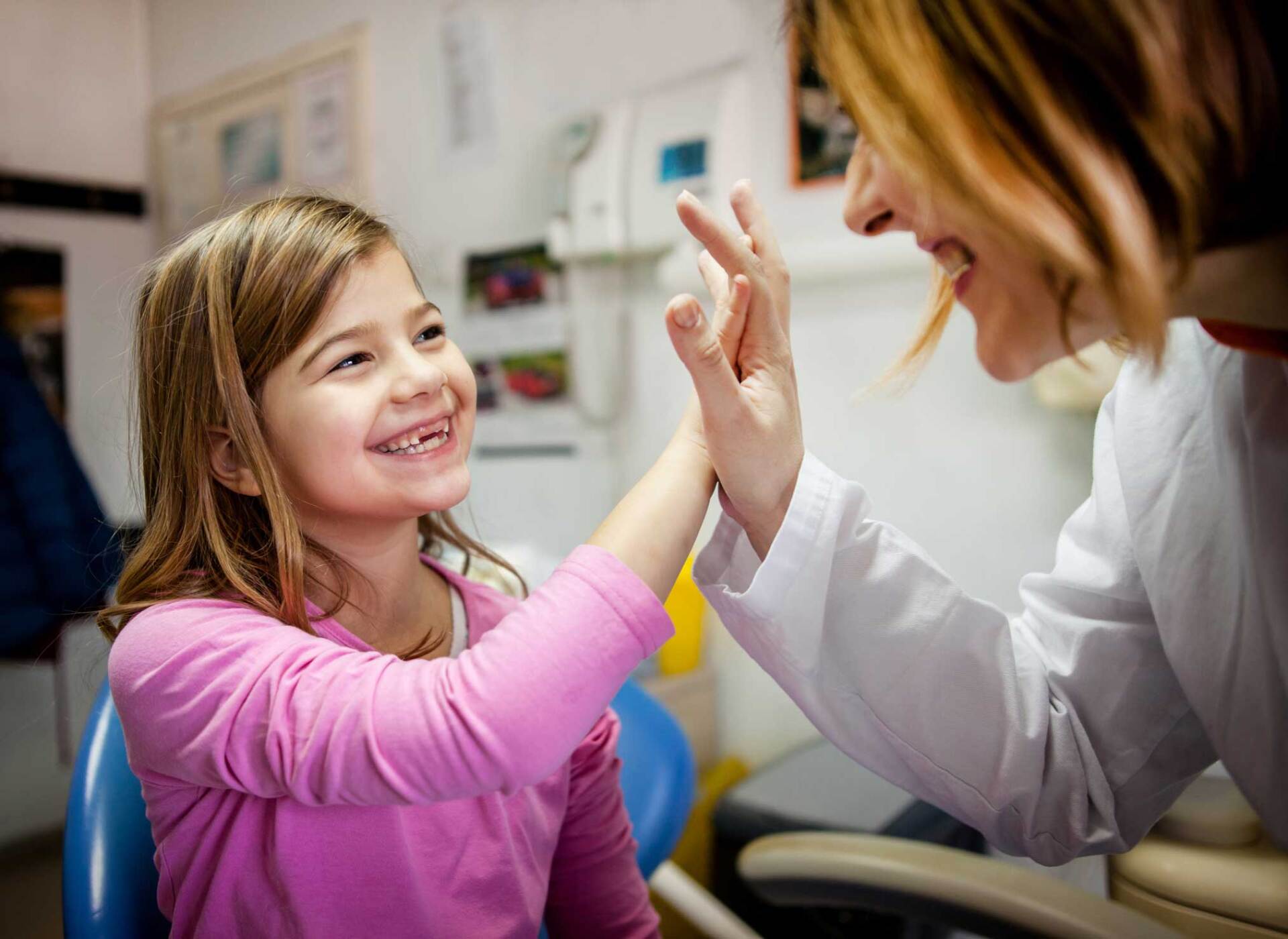 Beautiful girl at the dentist — Armadale, WA — Acorn Dental Centre