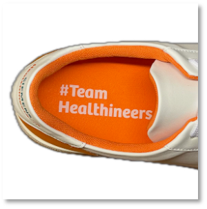 Custom corporate sneakers with logo for teams and brands