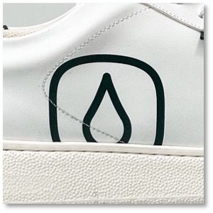 Custom corporate sneakers with logo for teams and brands