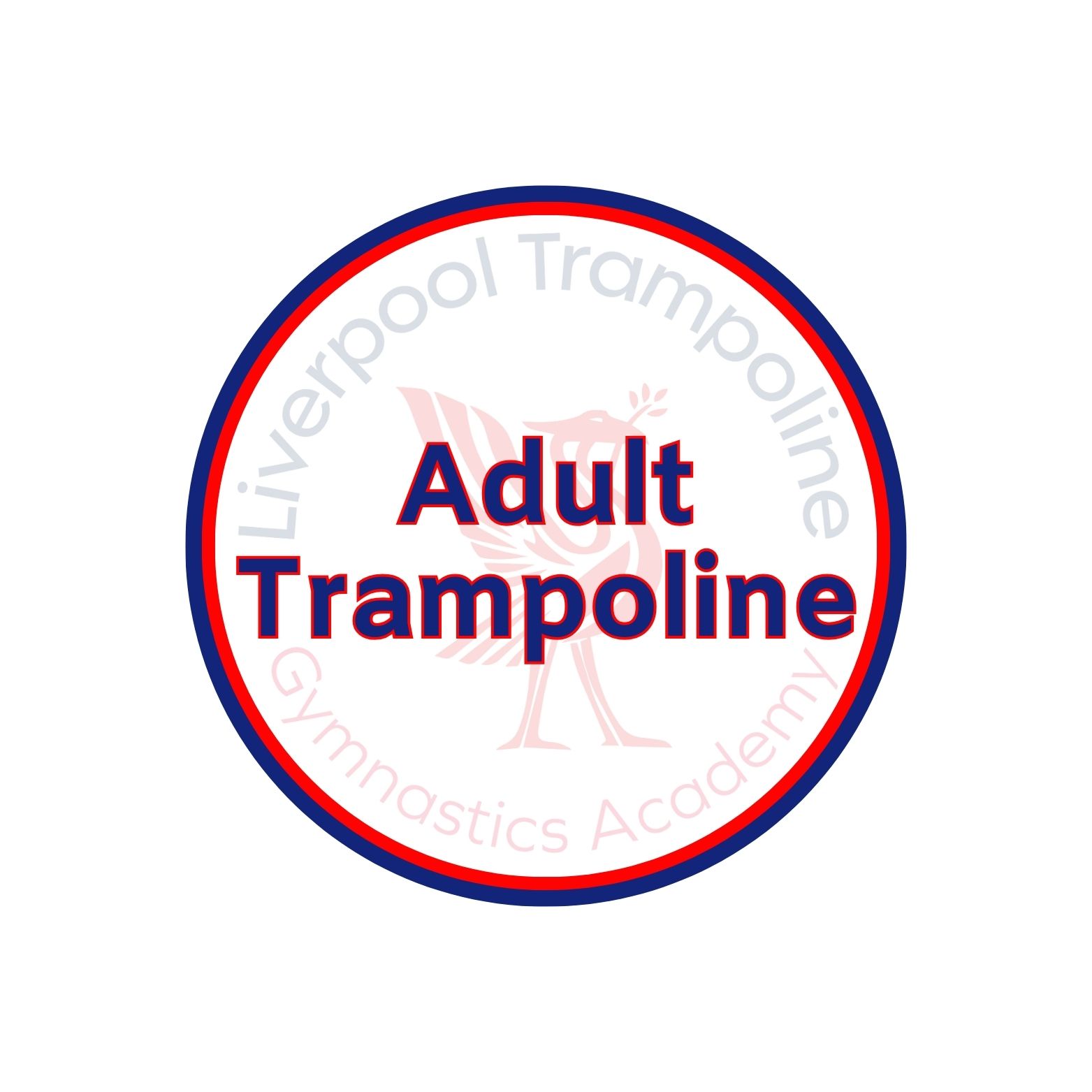 The logo for the liverpool trampoline gymnastics academy